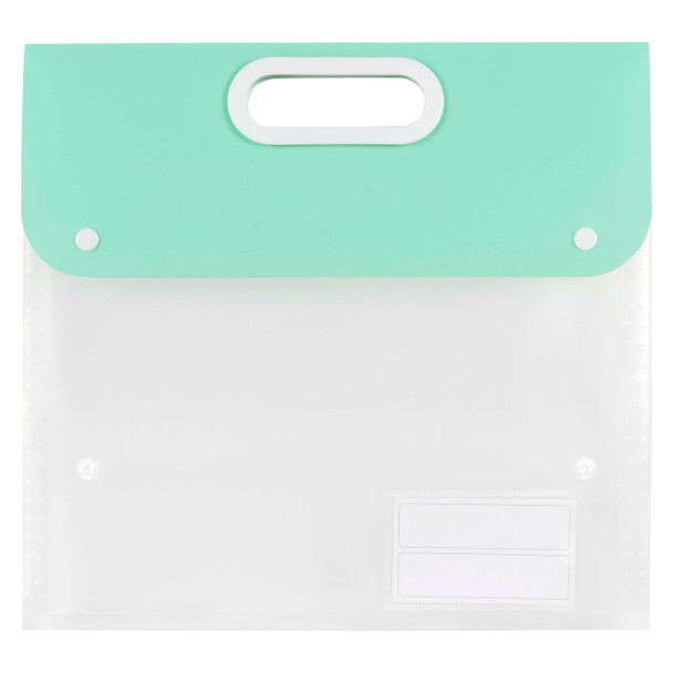 Marbig Portfolio A4 Expanding Art with Handle Pastel Assorted | Mega Office Supplies