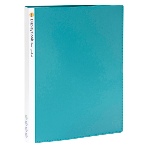 Marbig Display Book with Cover Non-Refillable 40 Page Green | Mega Office Supplies