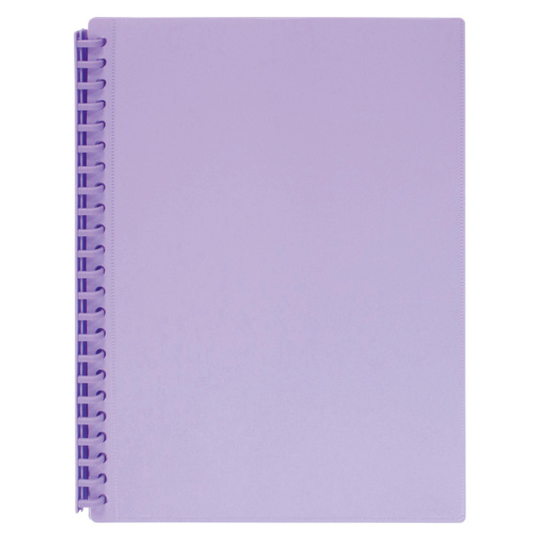 Marbig Display Book 20 Pocket Refillable with Insert Cover Assorted | Mega Office Supplies