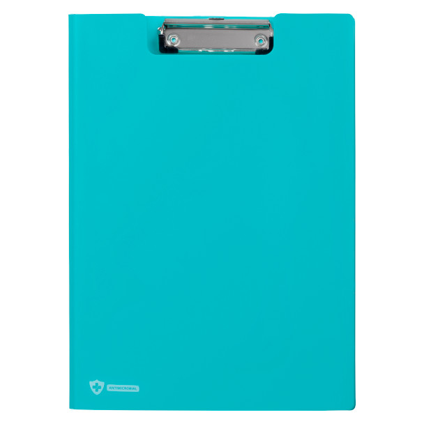 Marbig Professional Clipfolder Antimicrobial PP A4 Blue