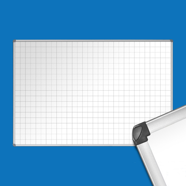 Visionchart Printed Whiteboard with Standard Frame 1200 x 1200mm | Mega Office Supplies