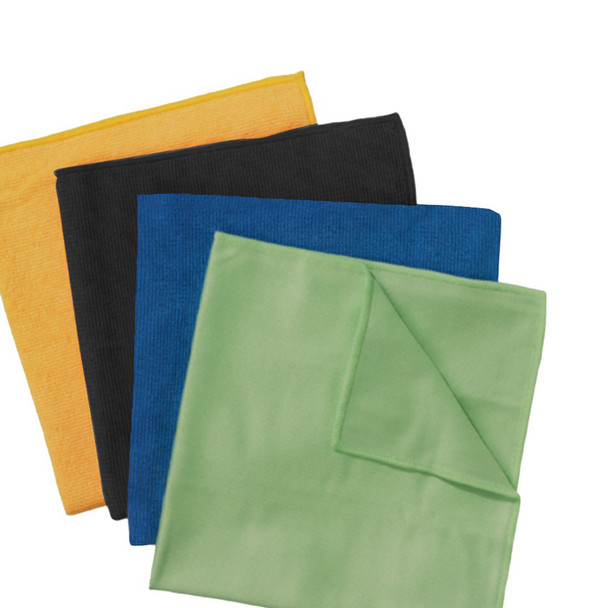 Visionchart Whiteboard Microfibre Cleaning Cloth 40 x 40cm Green Pack of 10 | Mega Office Supplies