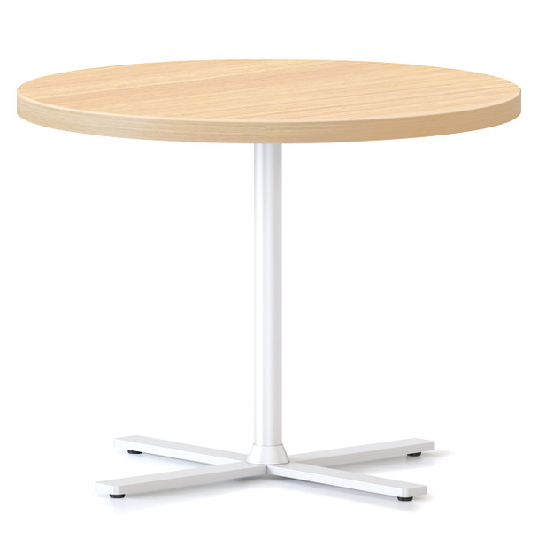 Rapidline Kolo Side and Coffee Table 600 x 457mm Natural Oak / White