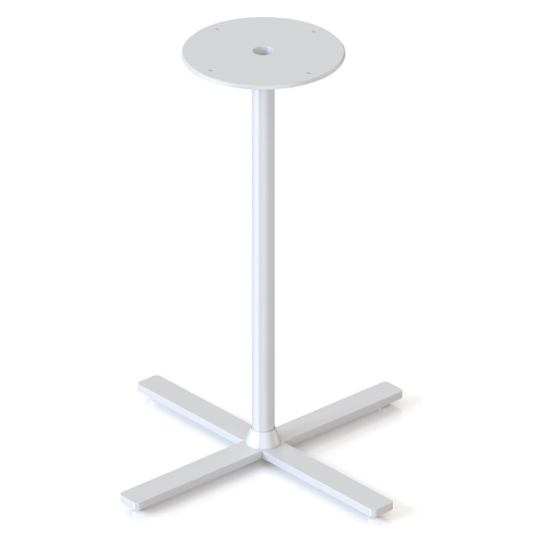 Rapidline 4 Star Base 562mm Height Only White for Kolo Side and Coffee Table