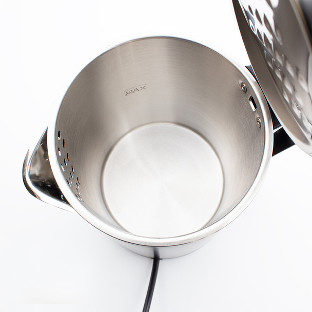 Nero 0.8 Litre Matte Black Aria Double Wall Kettle