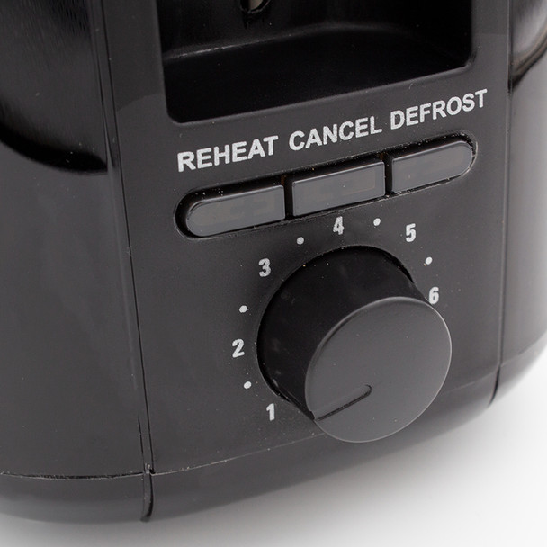 Nero Black 4 Slice Long Toaster