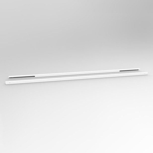 Rapidline Boost Plus and Halo Plus Rail Extensions Beam White | Mega Office Supplies
