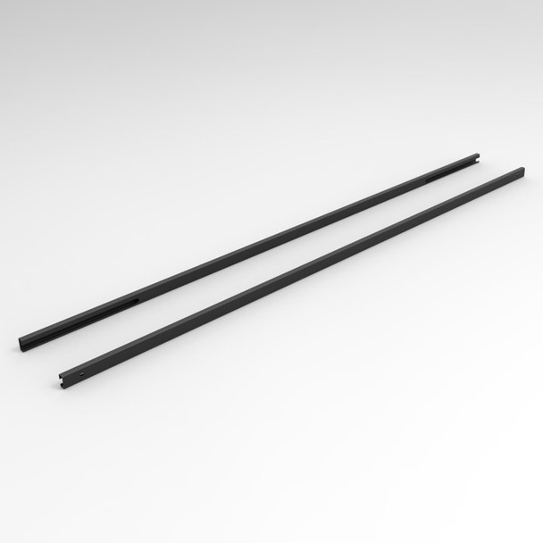 Rapidline Black Rail Extension Beam Only for Boost Plus Workstation