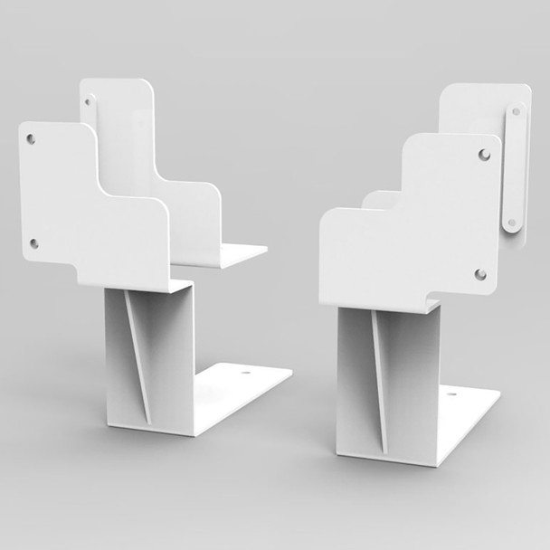 Rapidline Boost and Halo Single Side Workstation Screen Bracket White | Mega Office Supplies