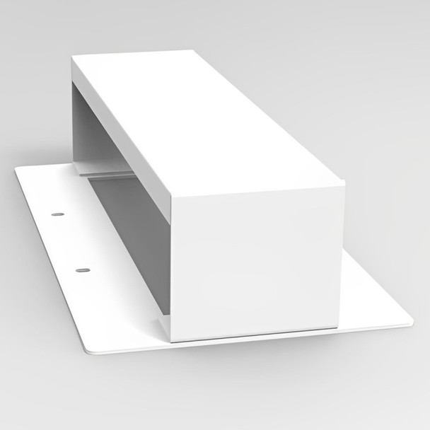 Rapidline Screen Bracket White Boost and Halo Back To Back Workstation | Mega Office Supplies