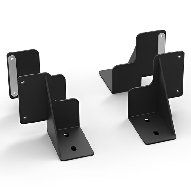 Rapidline Screen Bracket Set of 4 Only Black for Boost Plus Workstation