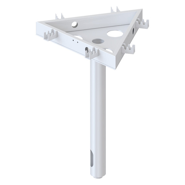 Rapidline Infinity 120 Degree Pole Leg to Suit Profile, Loop and Eternity Legs White | Mega Office Supplies