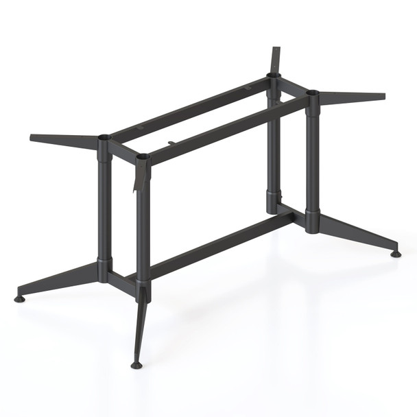 Rapidline Frame 1438 x 688mm Only Black Black for Typhoon Single Stage Meeting Table