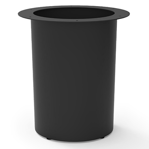 Rapidline Drum Base 600mm Diameter x 705mm Height Only Black for Round Table