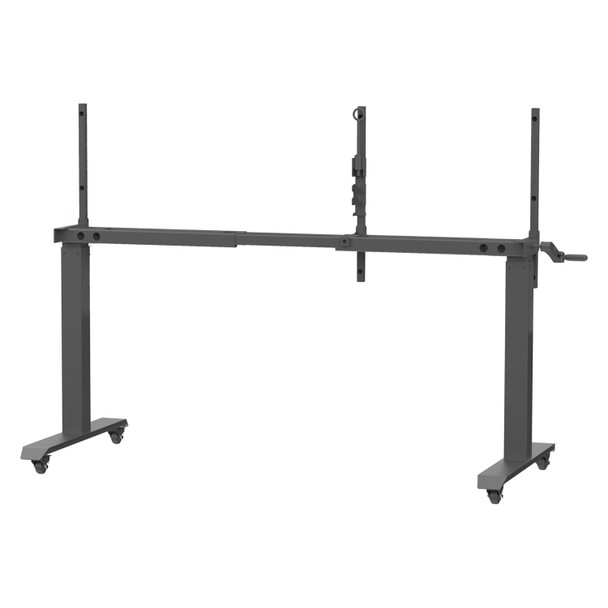 Rapidline Height Adjustable Frame Only Black for Boost Crank Flip Top Table