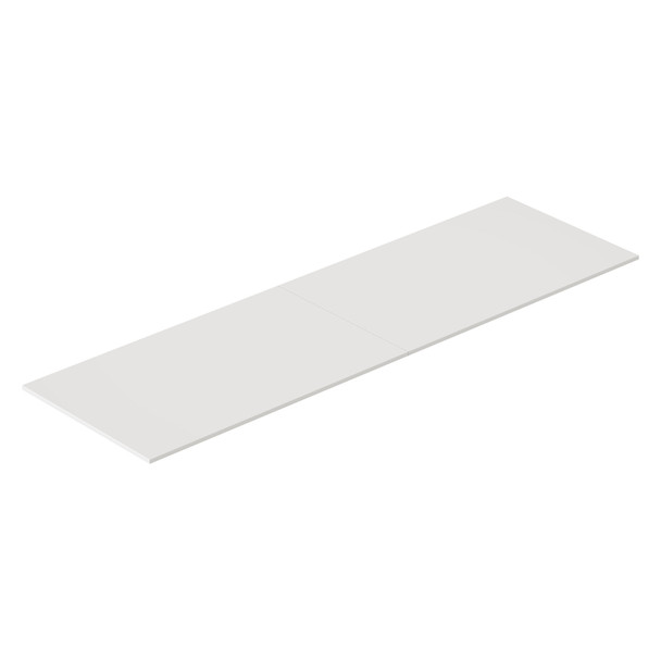 Rapidline Rectangular Table Top 4000 x 1200 x 25mm - 2 Piece - Natural White | Mega Office Supplies