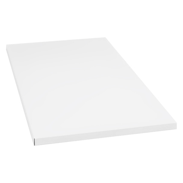 Rapidline Go Perforated Sliding Door Cupboard Shelf 751 x 383 x 20mm White China | Mega Office Supplies