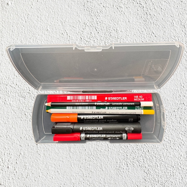 Staedtler Industrial & Trade Tradie Kit – Essential Markers & Pencils in a Hard Case | Mega Office Supplies