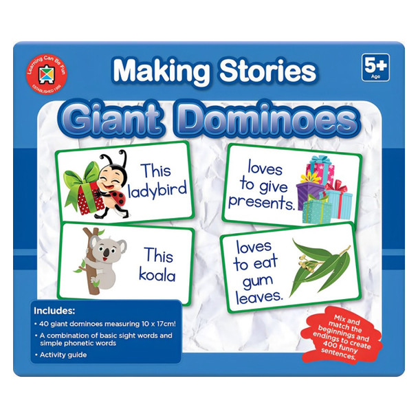 Learning Can Be Fun Making Stories Giant Dominoes