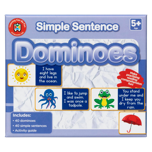 Learning Can Be Fun Simple Sentence Dominoes | Mega Office Supplies