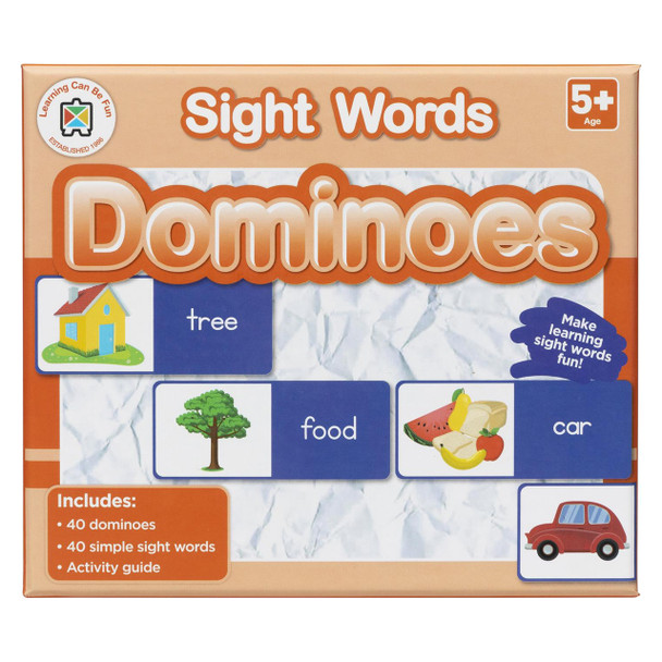 Learning Can Be Fun Sight Word Dominoes | Mega Office Supplies