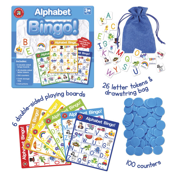 Bingo Alphabet Learning Can Be Fun