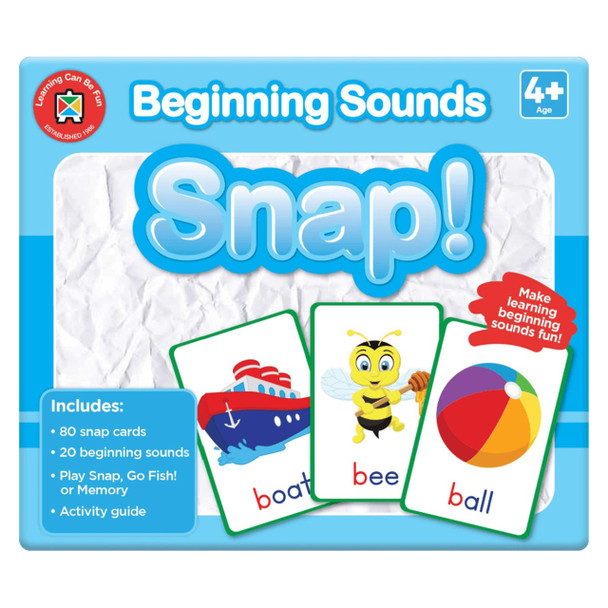 Learning Can Be Fun Beginning Sounds Snap