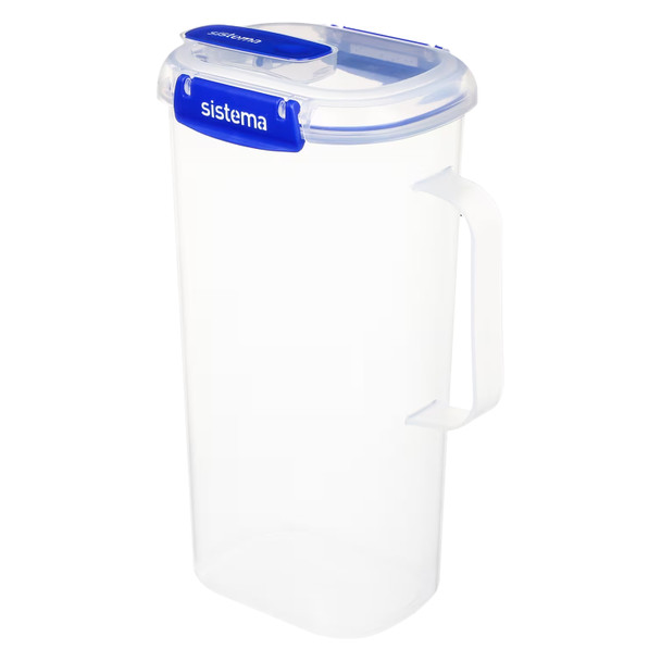 Sistema Klip It Plus Plastic Juice Jug Dark Blue 2L