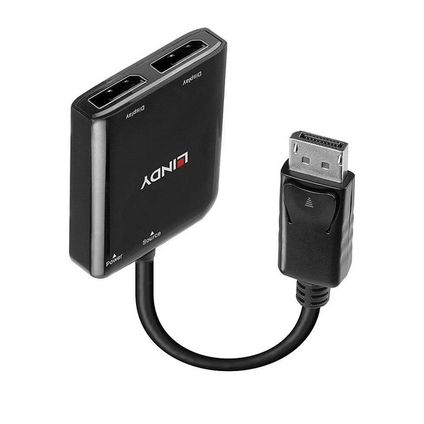 Lindy 2 Port DisplayPort 1.2 MST Hub | Mega Office Supplies