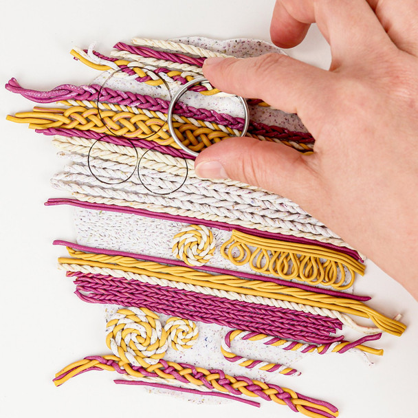 Fimo Modelling Clay How-To-Create Set "Knit and Braid Design" 8025 HTC Oven-Bake | Mega Office Supplies