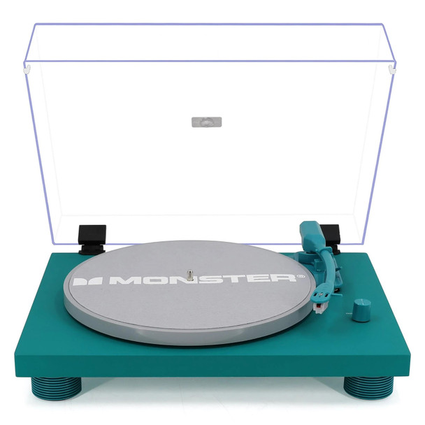 Monster Green Manual Vinyl Turntable