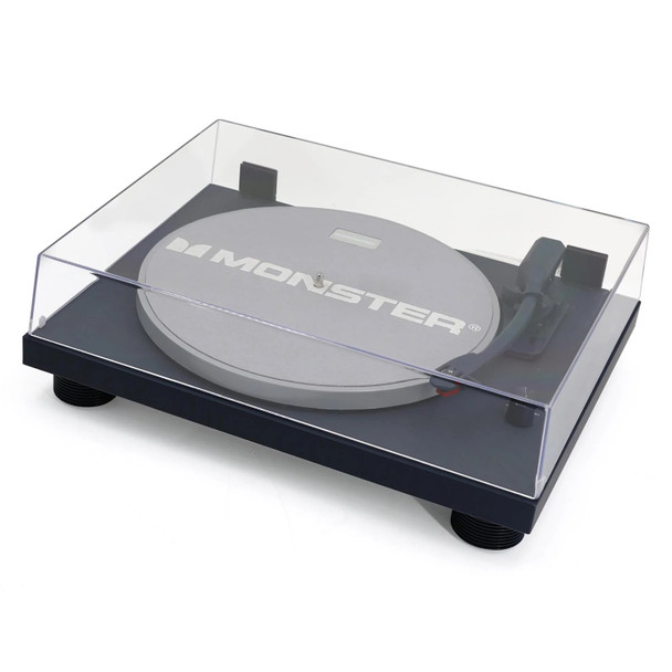 Monster Turntable Navy Manual Vinyl