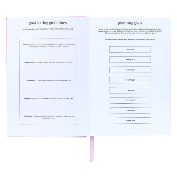 Spirax Goals Platinum Journal A5 192 Page Pack of 10