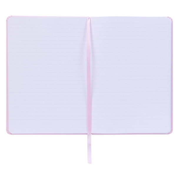 Spirax Platinum Premium Rose Journal A5 160 Page 7mm Lined Pack of 10