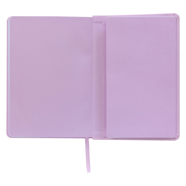 Spirax Platinum Rose Premium Journal A5 160 Page 7mm Lined Pack of 10