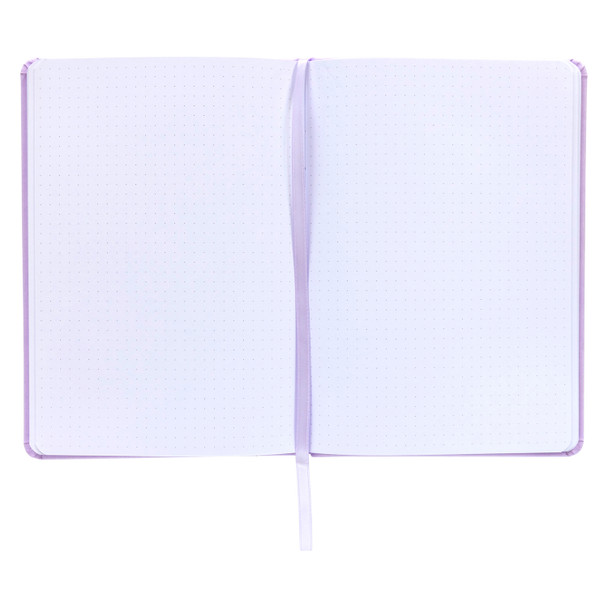 Spirax Dotted Lilac Platinum Premium Journal A5 160 Page - Pack of 10 | Mega Office Supplies