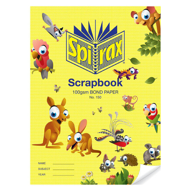 Spirax 977 Super Size Scrapbook 320 x 235mm 64 Page Blank Pack of 10