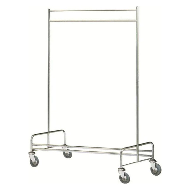 Dolphy Stainless Steel Laundry Trolley Silver | Mega Office Supplies