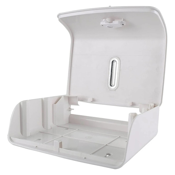 Dolphy White Plaza Ultraslim Paper Towel Dispenser | Mega Office Supplies