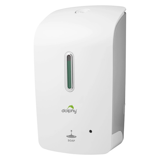 Dolphy Dispenser 1000ml White Touchless Automatic Soap-Sanitiser | Mega Office Supplies