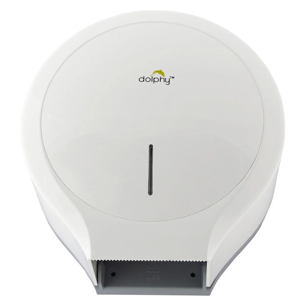 Dolphy Toilet Roll Dispenser White Classic Jumbo | Mega Office Supplies
