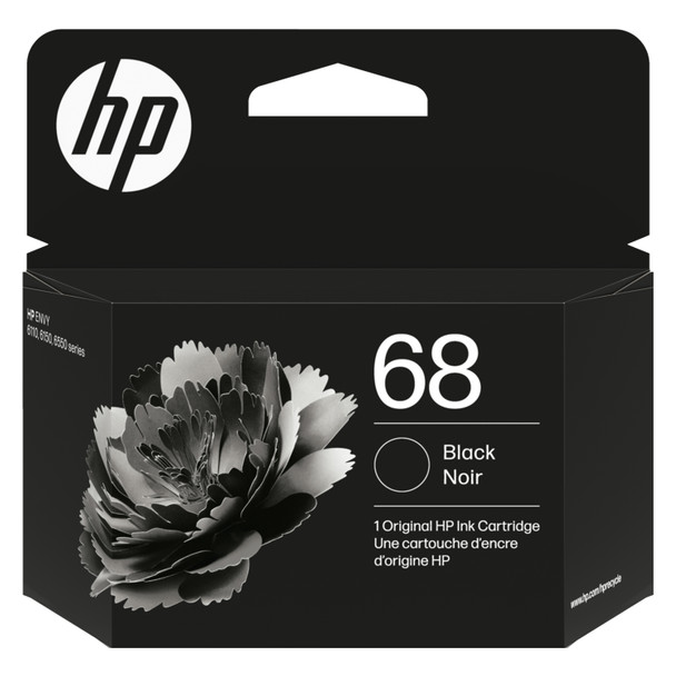 HP 68 Original Ink Cartridge Black 160 Pages