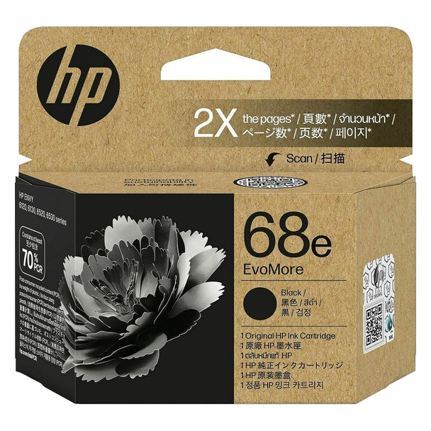 HP 68E Evomore Original Ink Cartridge Black 320 Pages