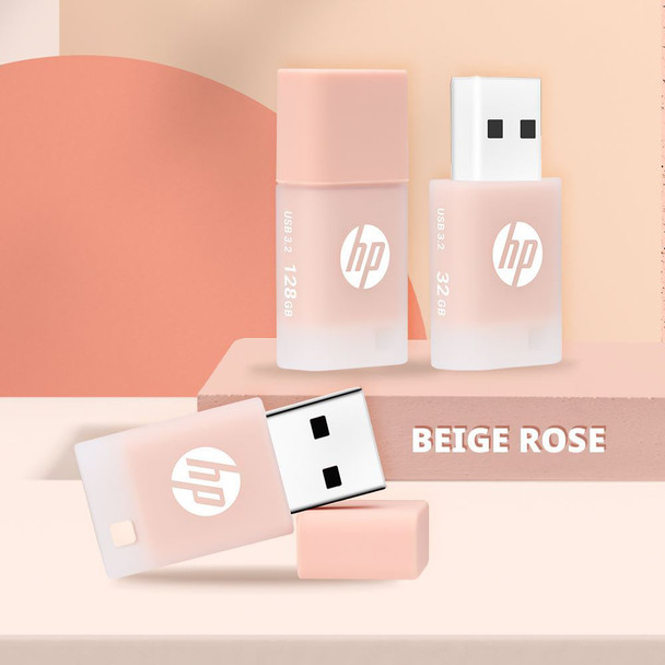 X768 64GB USB 3.2 Flash Drive Beige Rose HP
