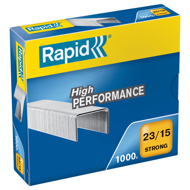 Rapid Strong Staples 23/15mm Box 1000 | Mega Office Supplies