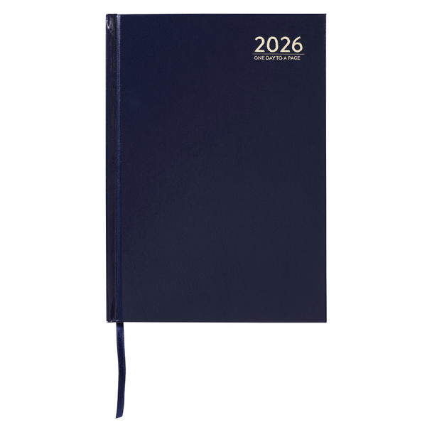 Cumberland 2026 Casebound Diary A5 Day To A Page Blue