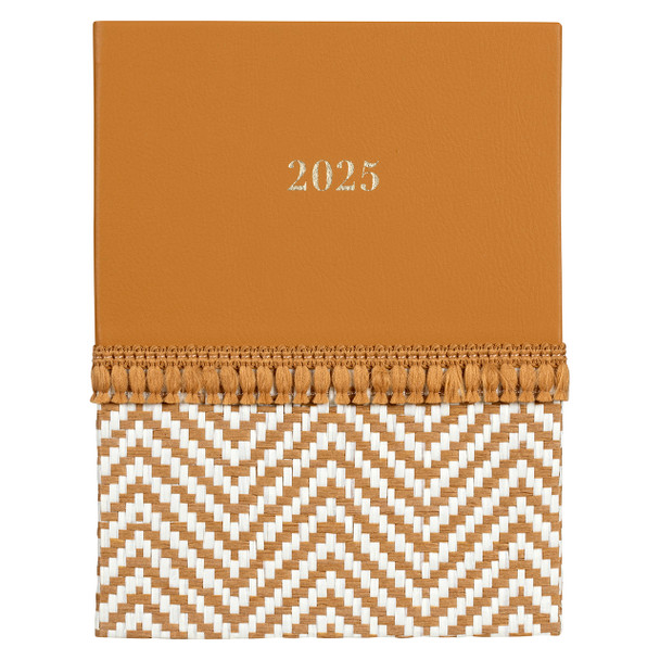 Cumberland 2026 Belrose Diary A5 Week To View Natural Duo | Mega Office Supplies