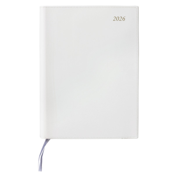 Soho 2026 PVC Spiral Diary A4 Day To A Page Ash