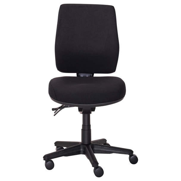 Buro 3 Lever High Back with Seat Slide without Arms Green Roma | Mega Office Supplies