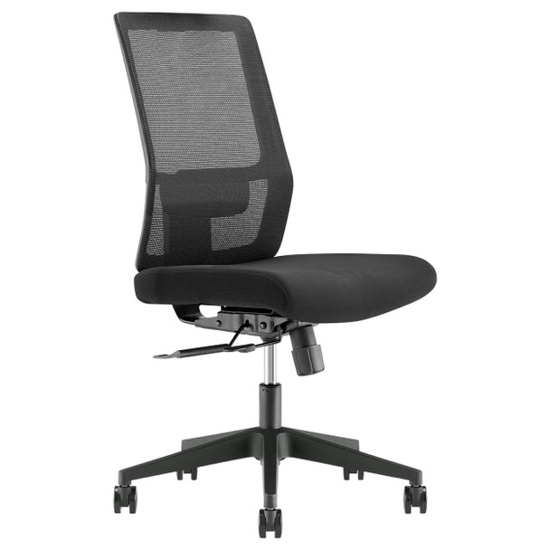 Buro Mantra Mesh Back Chair without Arms Black | Mega Office Supplies